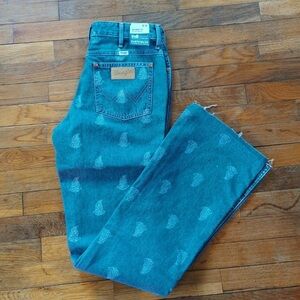 Women’s Wrangler Paisley Print Vintage Bootcut Jeans